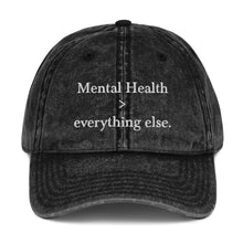 Load image into Gallery viewer, Mental Health Vintage Cap